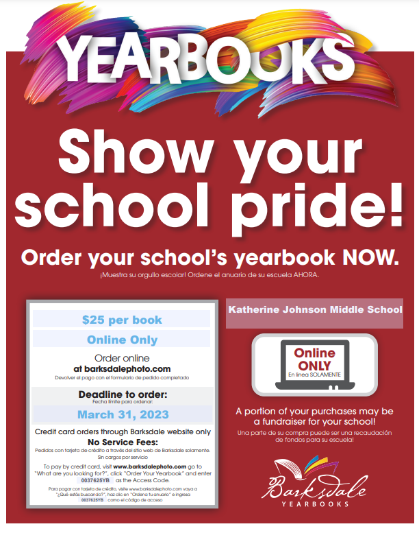 order yearbook flyer